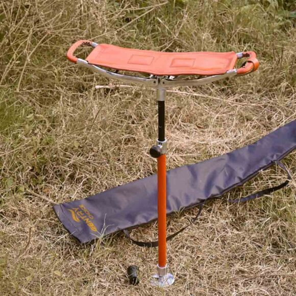 Best Outdoor adventure tool Portable Leather walking Seat Venator Folding Seat - Picture 1 of 14